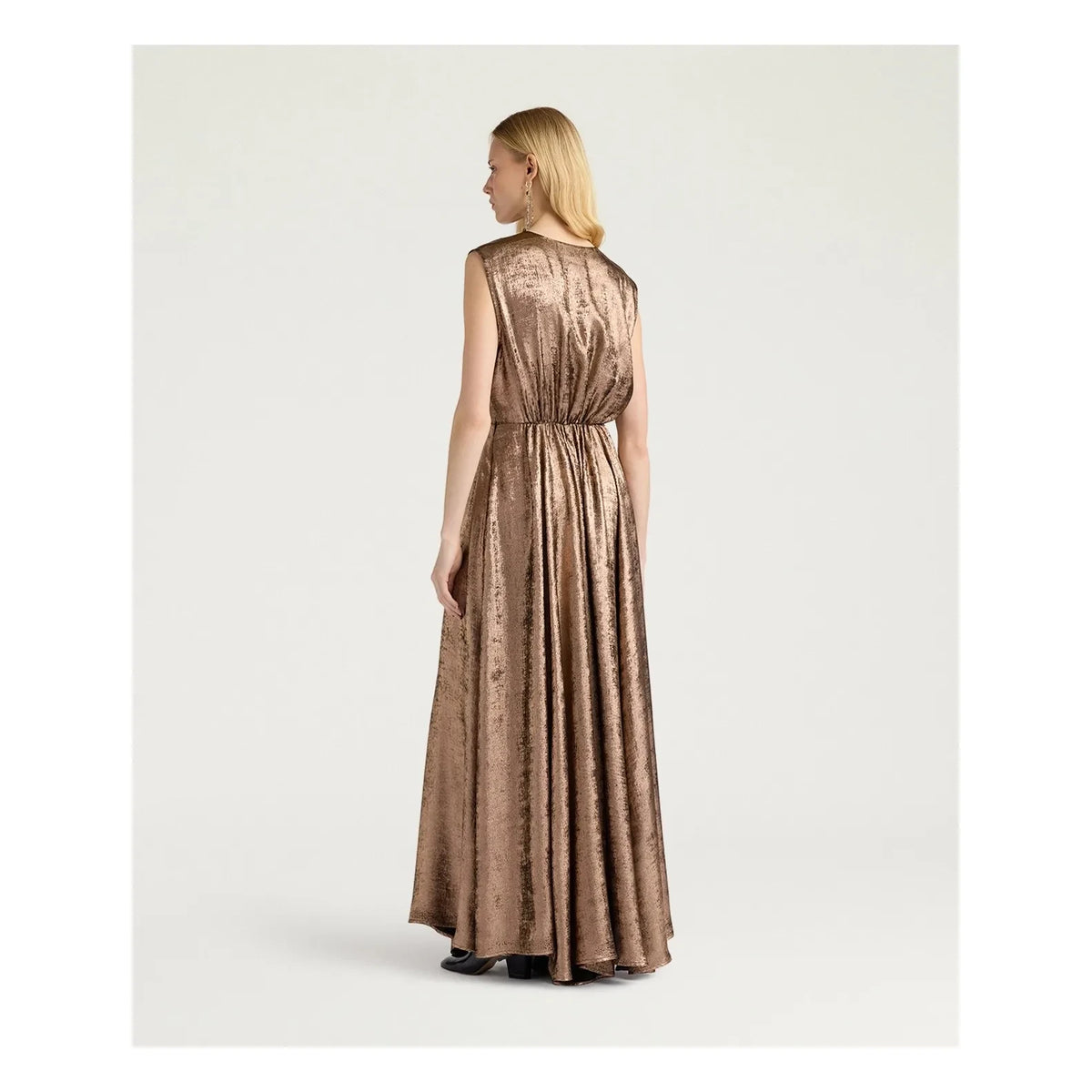 Momoni - Ysla Dress | Bronze