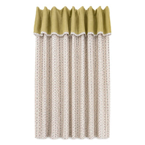 Editions Aimable - Raoul reversible curtain | pistachio green