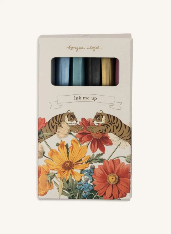Konges Sløjd - Temporary Tattoo Pens - 6-piece set