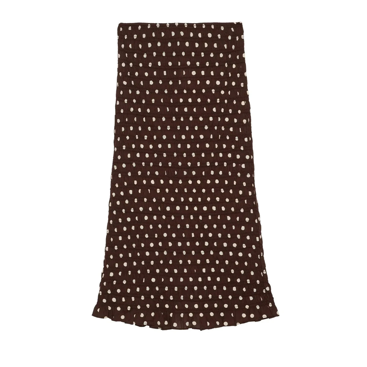 SISSEL EDELBO - Pois Lady Skirt Organic Cotton | Brown
