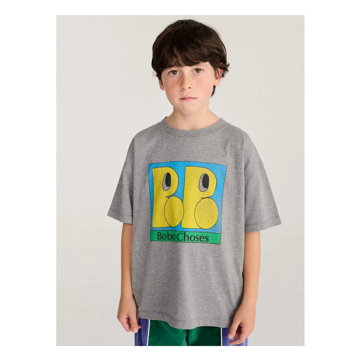 Bobo Choses - Bobo T-shirt | Grey Marl