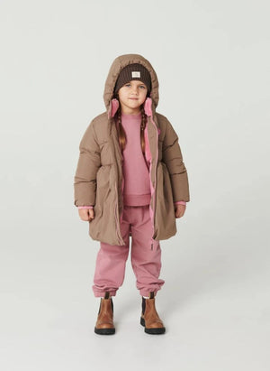 Copenhagen Colors - Long Puffer Coat | Hazel