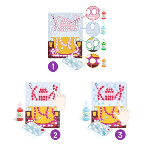Djeco - Finger Painting - Dots and Fish