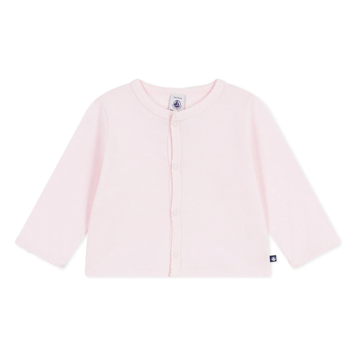 Petit Bateau - Plain Vest | Pale Pink