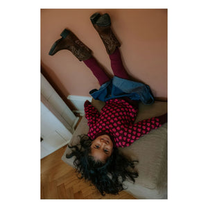 Fliink - Janie Hearts Sweater | Burgundy