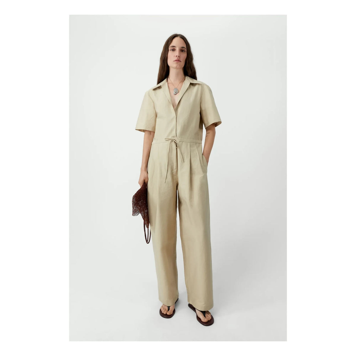 Cordera - Cotton Overall | Beige