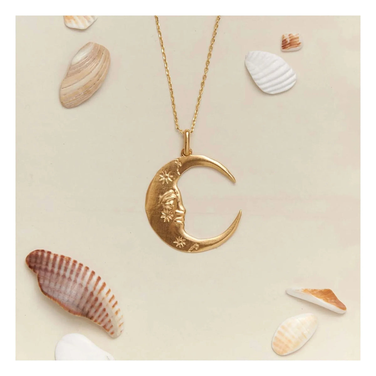 Alhaja - Luna Necklace | Gold