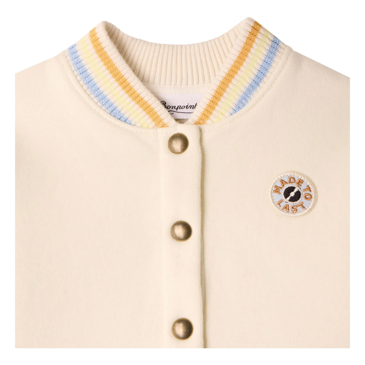 Bonpoint - Milan organic cotton vest | Ecru