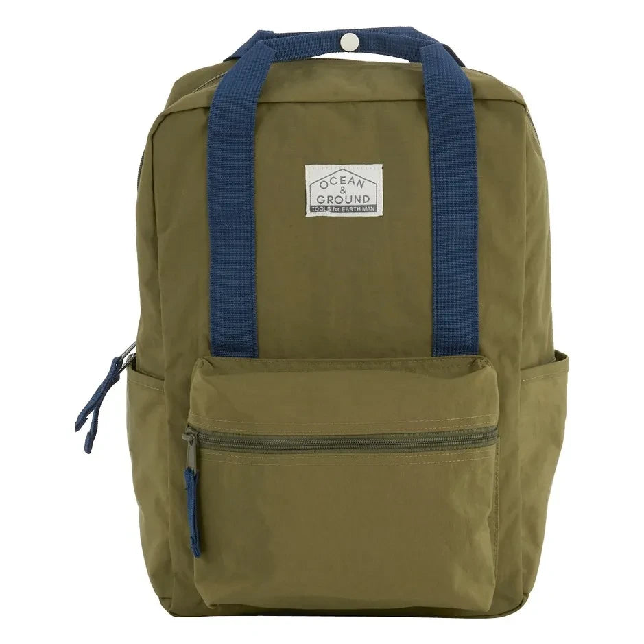 Ocean&Ground - Short Travel Backpack | Olive Green