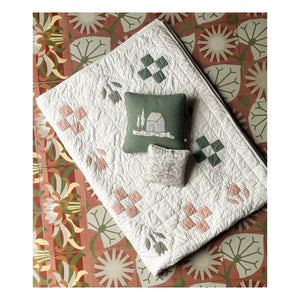 Editions Aimable - Maison Hector pillow | Dark Green Gauze