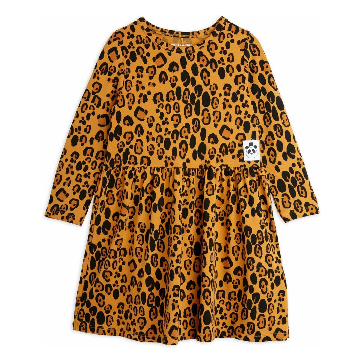 Mini Rodini - Leopard Dress | Brown