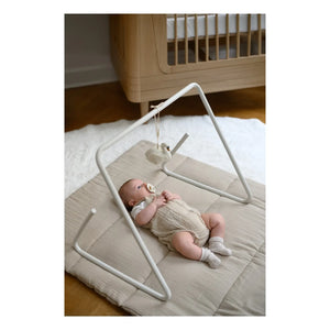 We Are Bitte - Organic Cotton Muslin Play Mat | Latte
