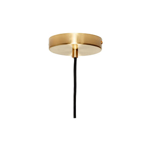 Hübsch - Ripple glass pendant lamp | Green
