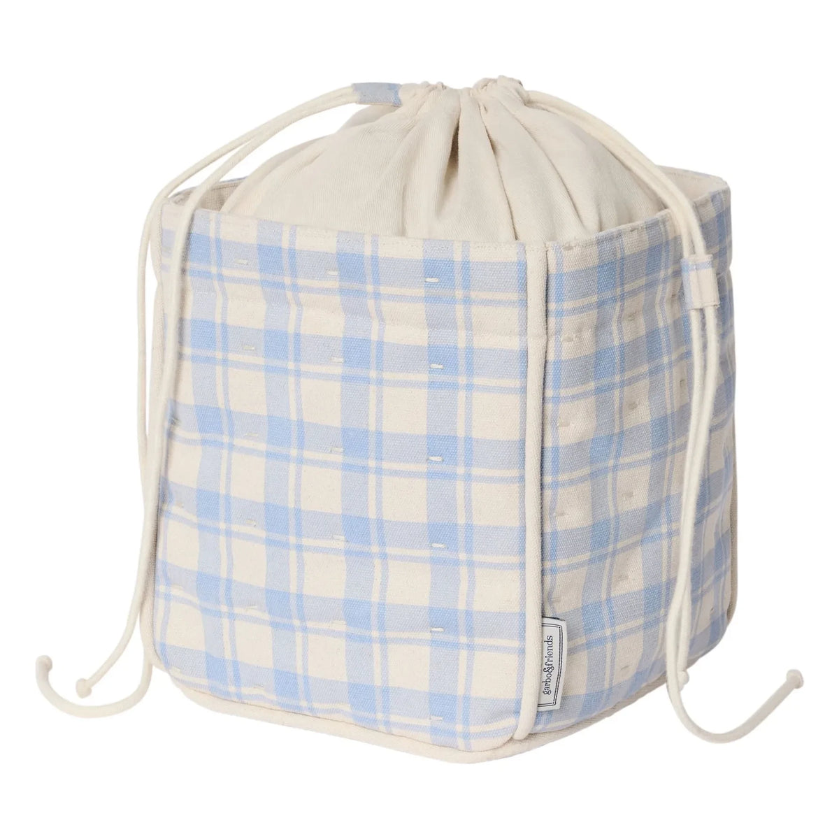 garbo&friends - Checkered Sky Storage Basket