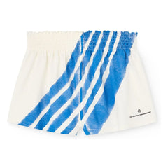The Animals Observatory - Unwashed Ostrich Shorts Organic Cotton | Ecru