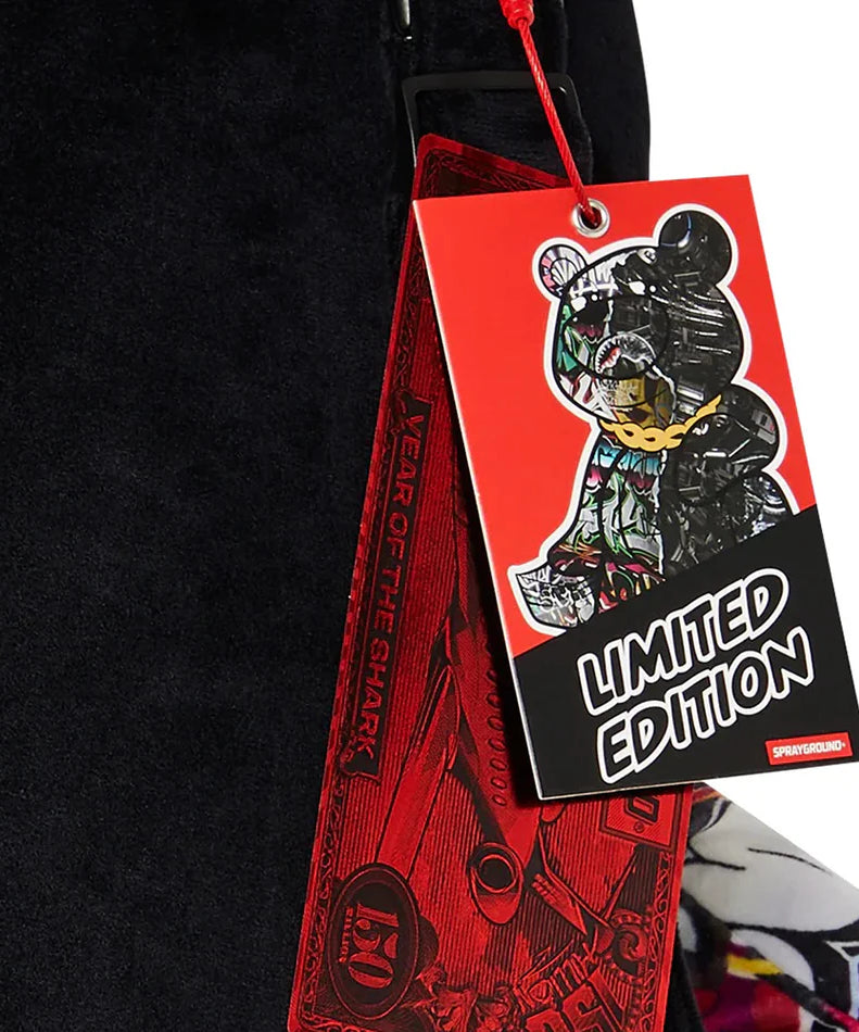 Sprayground - Split Cybershark Bear Teddy Backpack