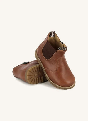 Pom d'Api - Bob Zip Boots | Cognac