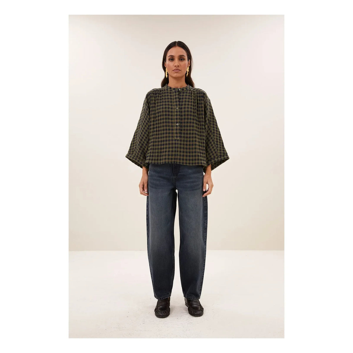 By Bar - Jess blouse | Olive green