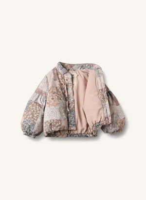 Wheat - Zallie Recycled Fiber Padded Jacket | Pale Pink