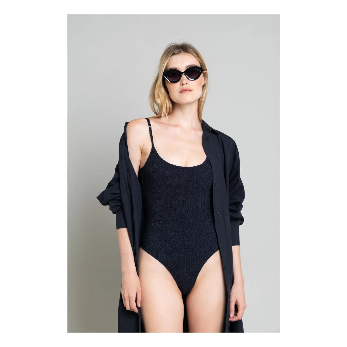 Smallable Woman - Marcia one-piece swimsuit | Black