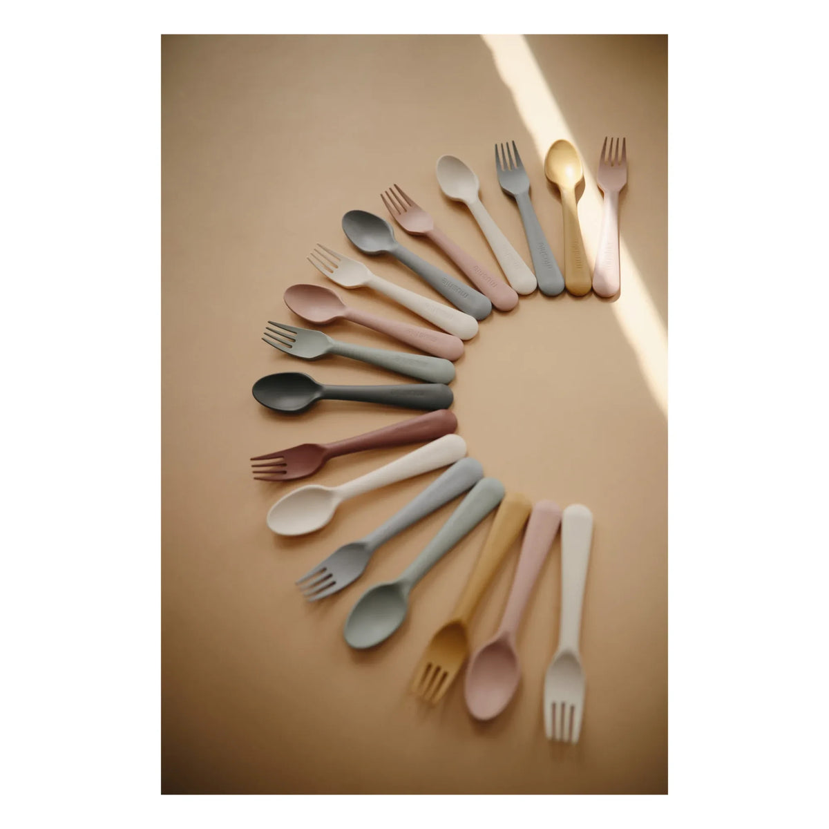 Mushie - Silicone Spoons - Set of 2 | Green
