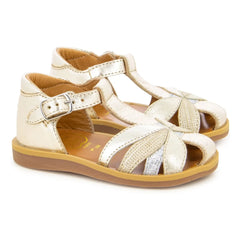 Pom d'Api - Poppy Oto sandal | Gold