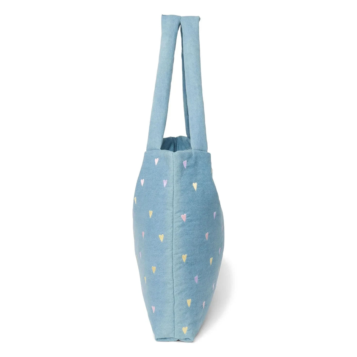 Studio Noos - Hearts Denim Mom Bag