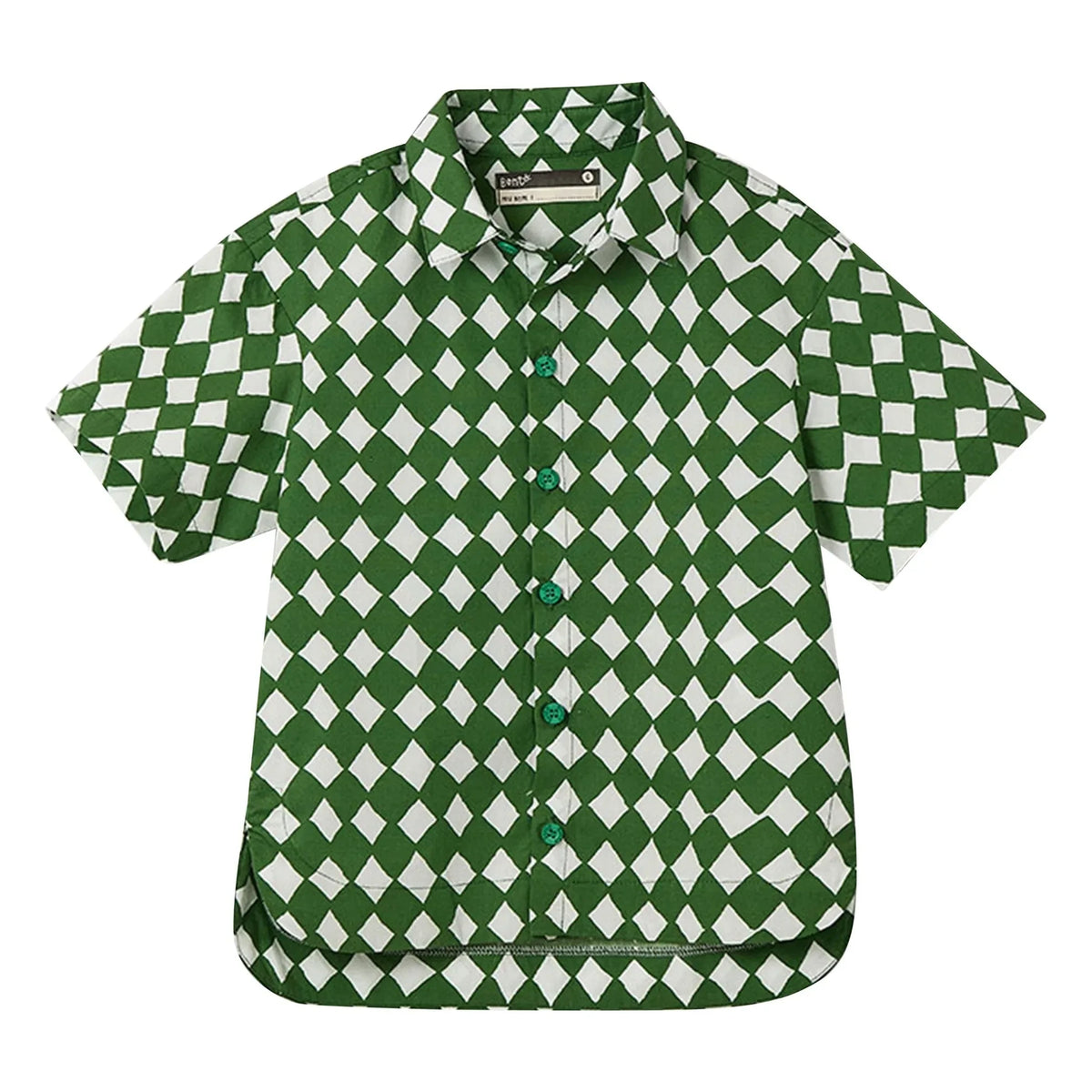 Fabula - Damier Shirt | Green