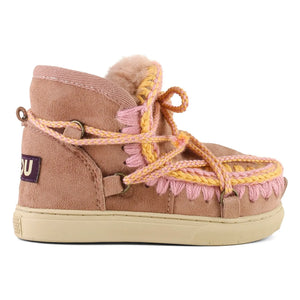 Mou - Boots Sneakers Lace Scoubidoo Sweden | Dust Pink