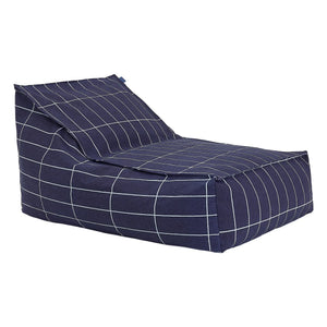 Nobodinoz - Vibes Long Pouf | Navy Blue