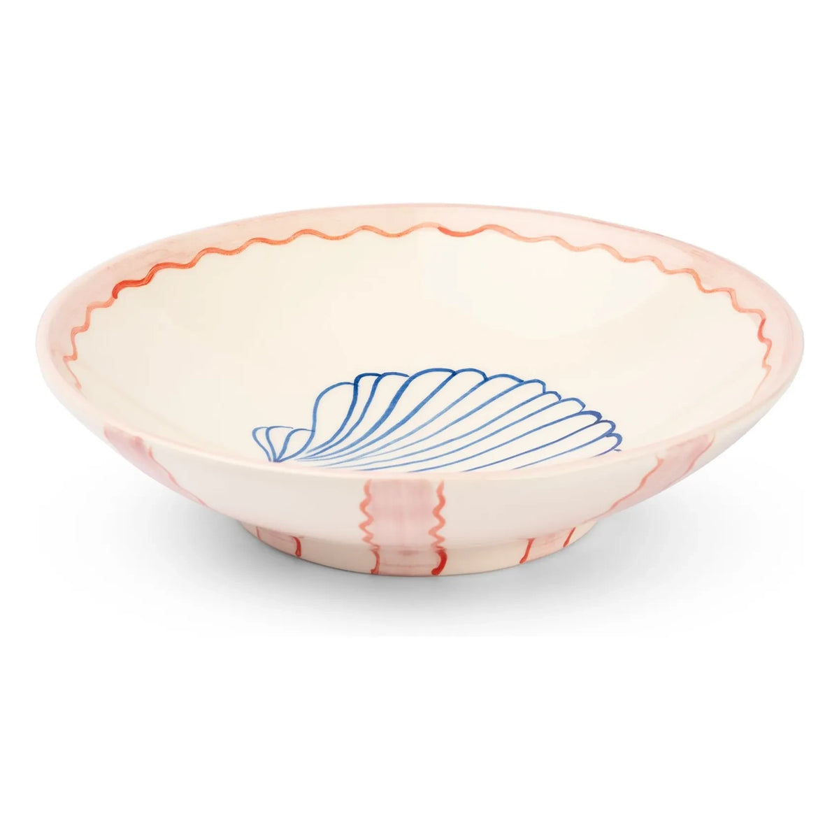 Denise - Calypso Soup Plate | Pink