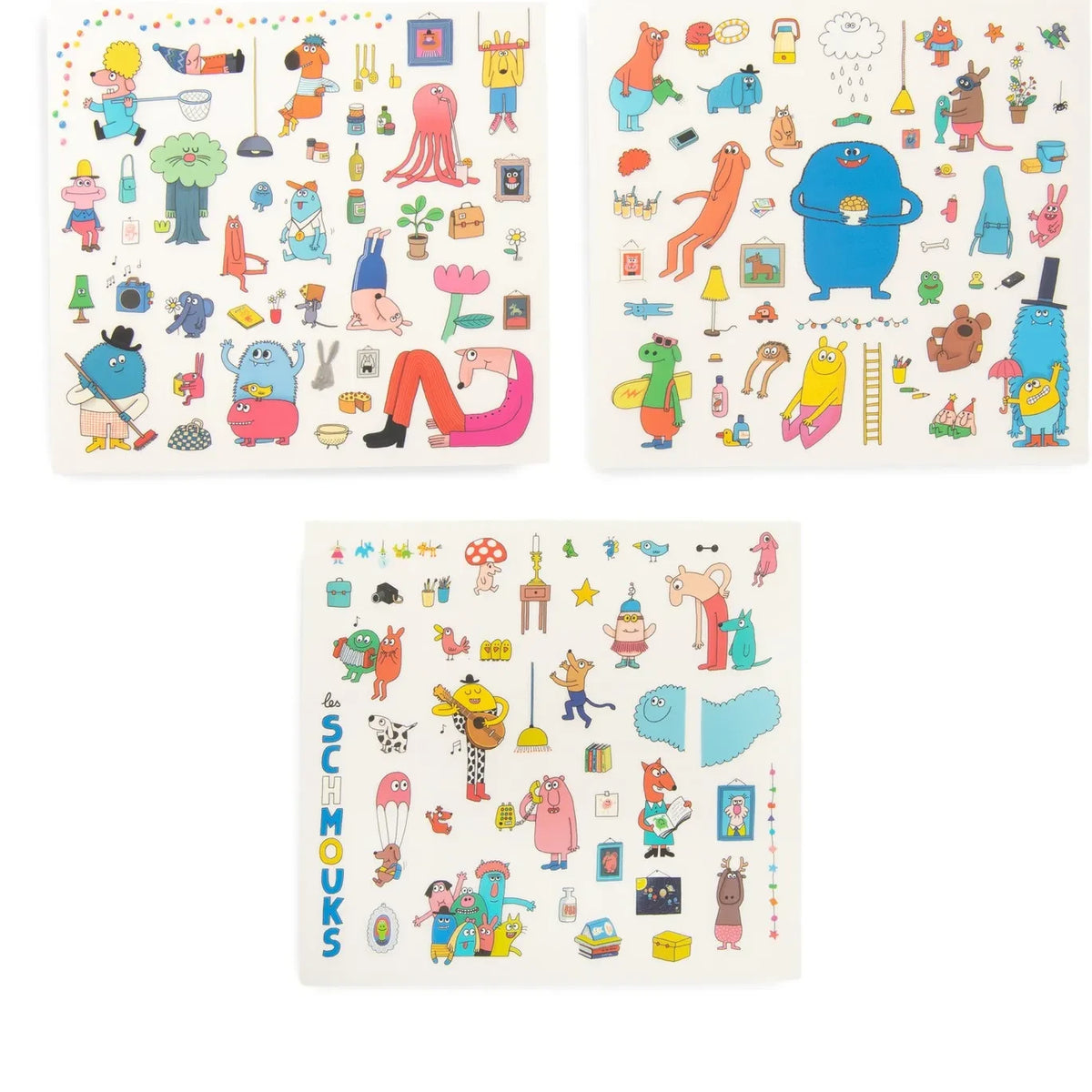 Moulin Roty - Les Schmoucks DIY Stickers