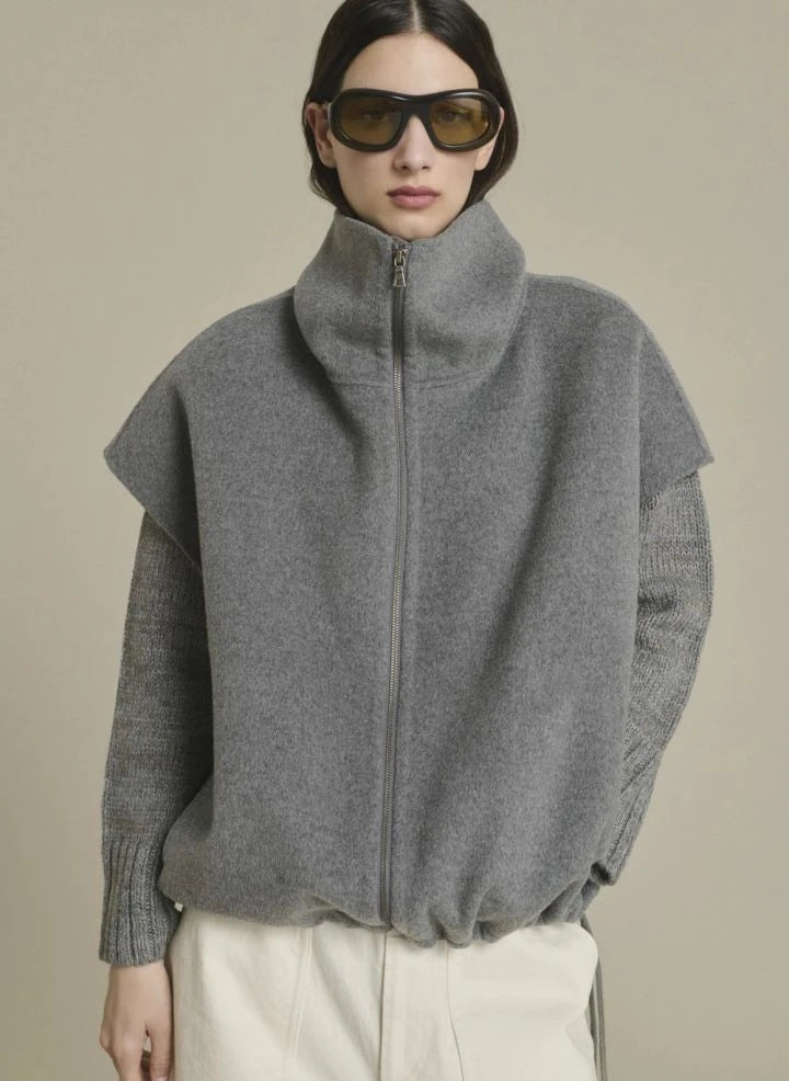 Soeur - Juno Wool Jacket | Light Grey