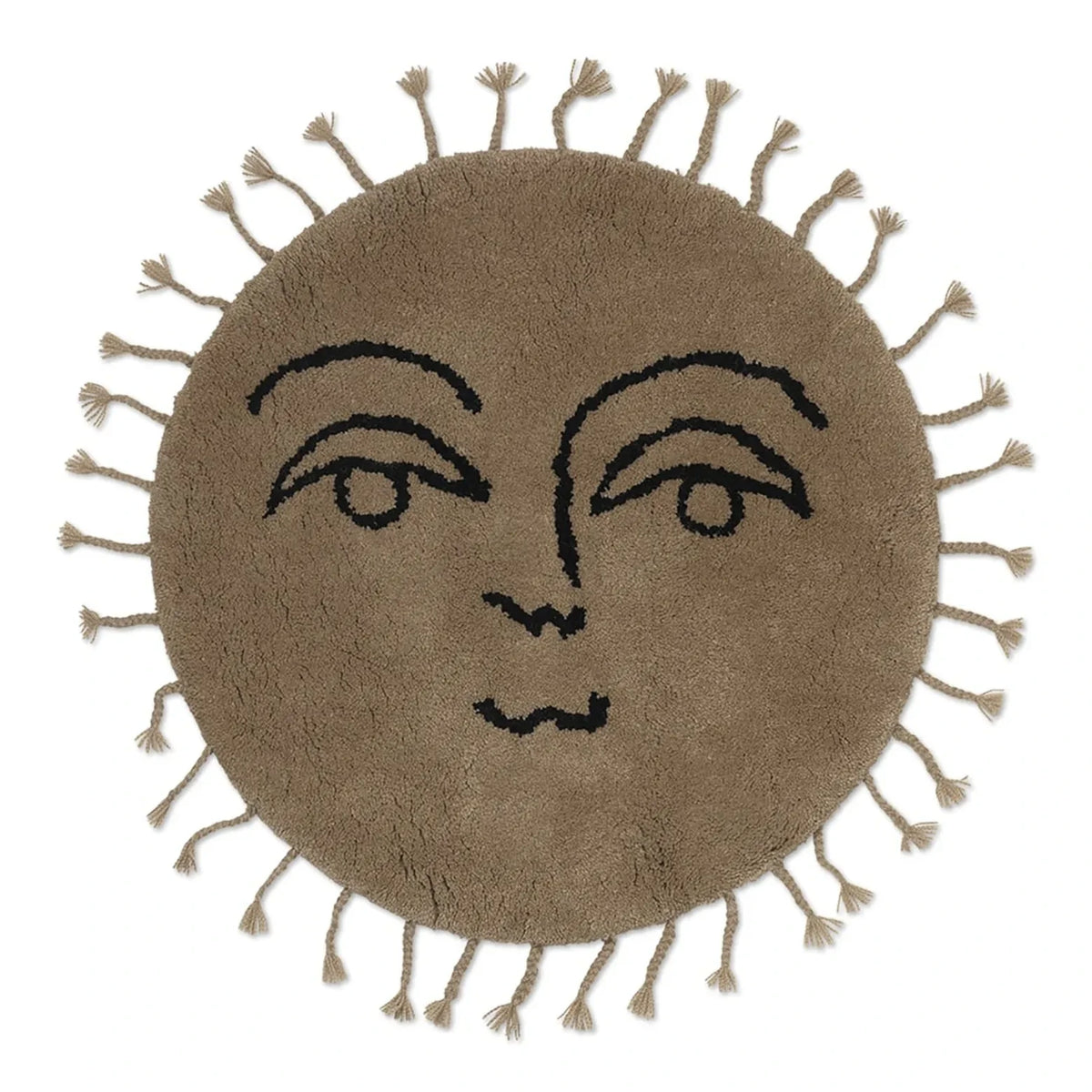 Ferm Living Kids - Tasseled Sun Rug