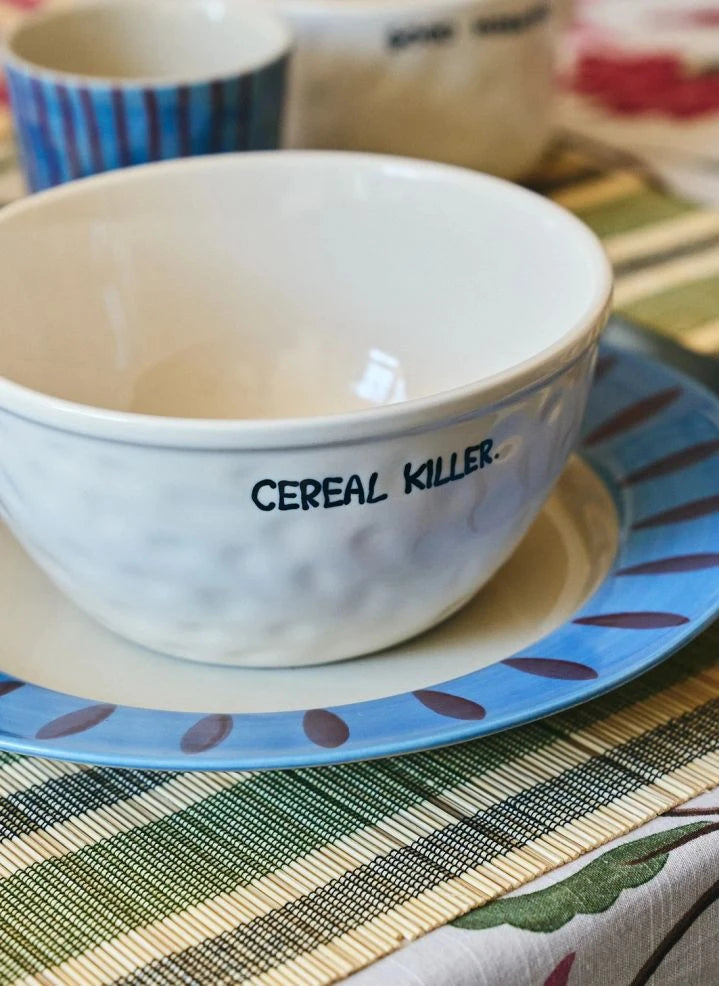 Anna + Nina - Cereal Killer Bowl | White