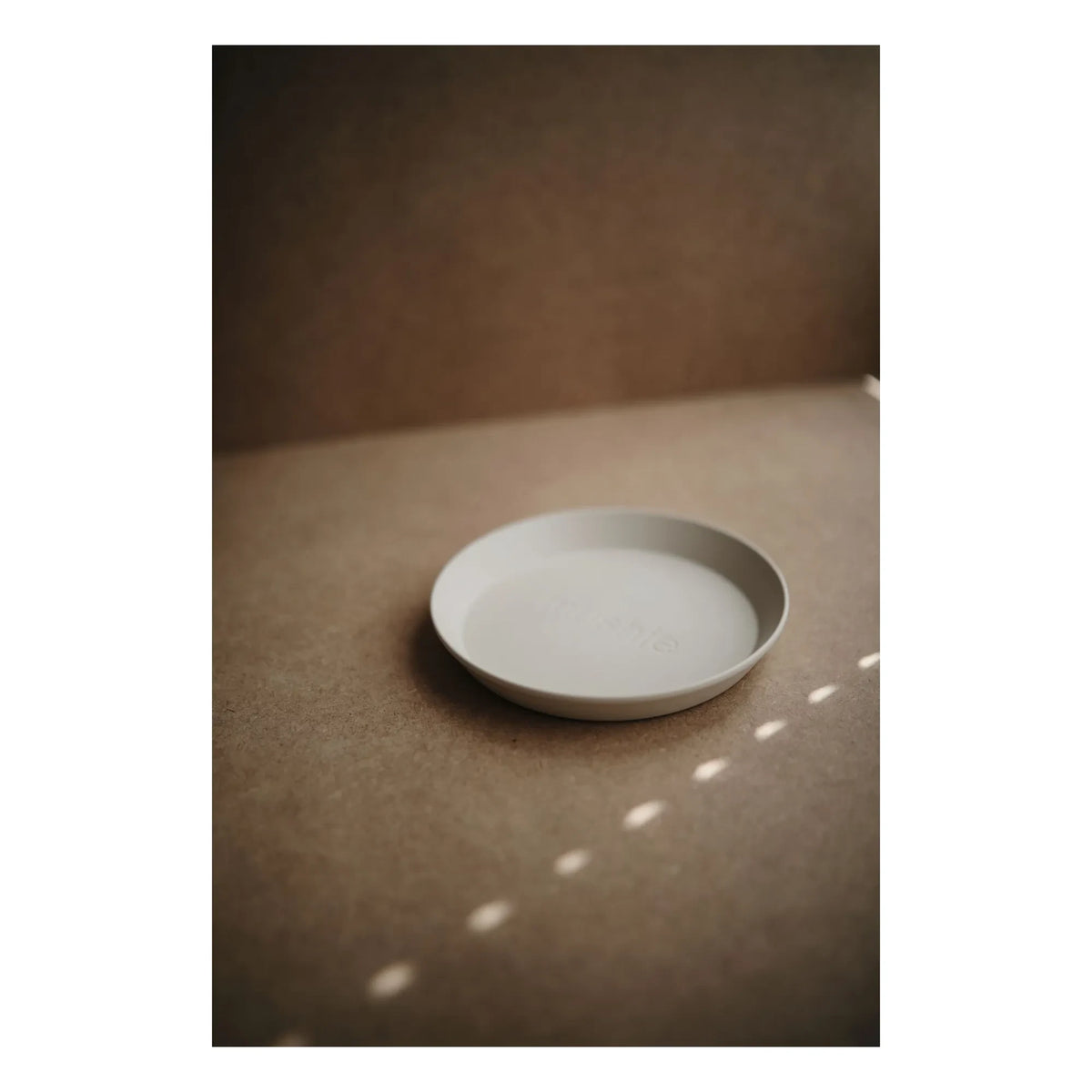 Mushie - Plates - 2-Piece Set | Vanilla