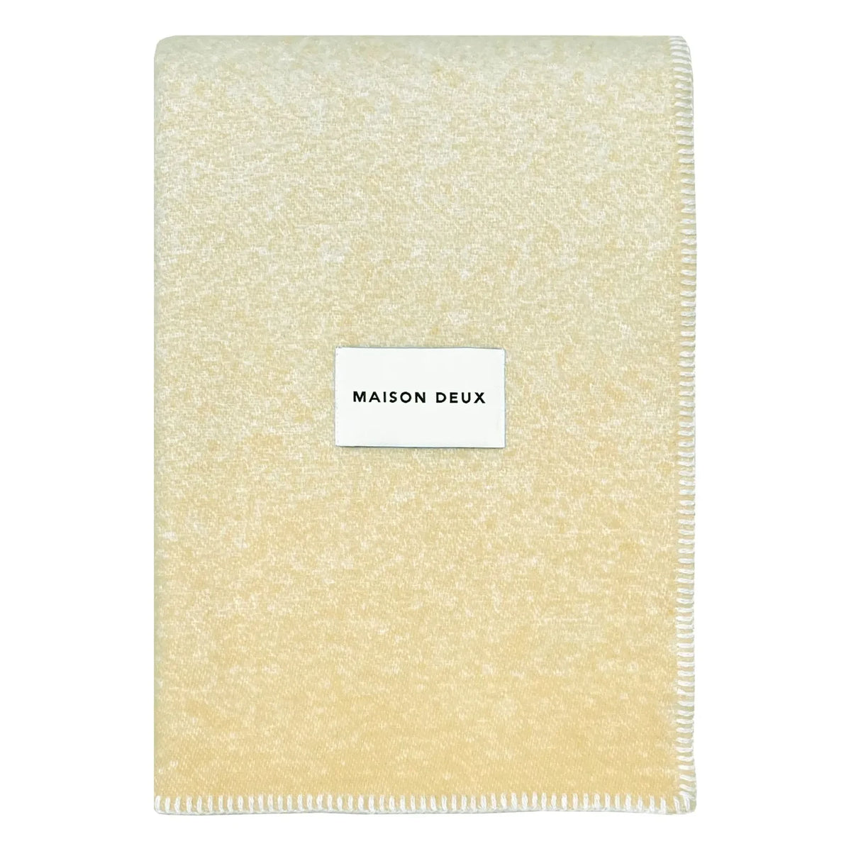 Maison Deux - Gradient Wool Scarf | Yellow