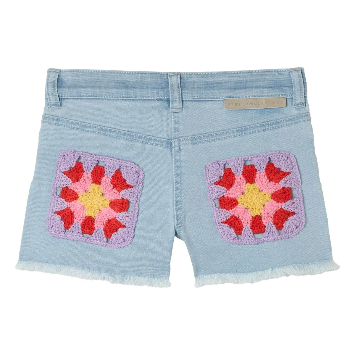 Stella McCartney Kids - Organic Cotton Denim Shorts | Light Blue