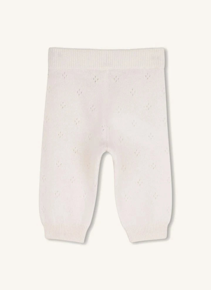 Chloé - Cashmere T-shirt and Trousers Set | Chalk