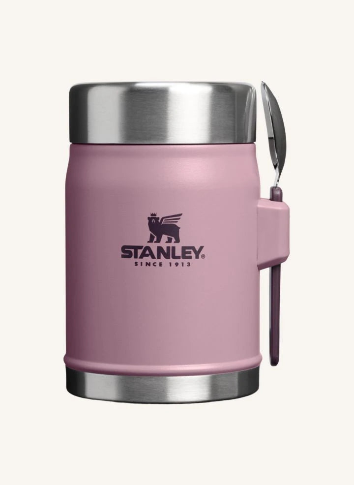 Stanley 1913 - Legendary spoon/fork thermos food container 0,4 L | Mauve