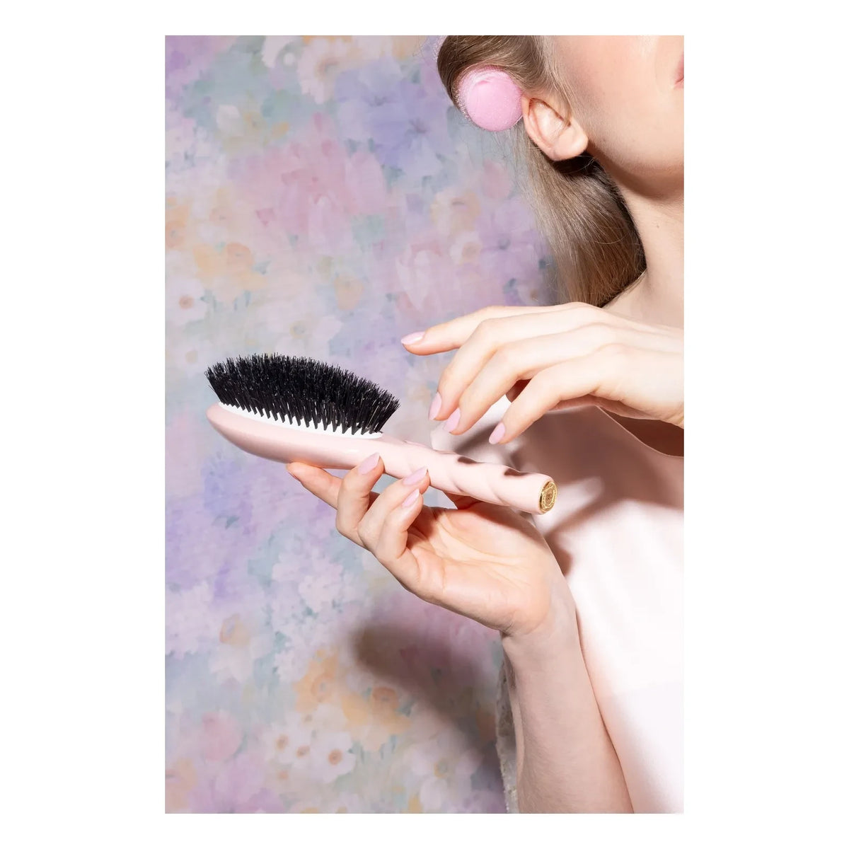 La Bonne Brosse - The Universal Hair Brush No. 01 - Care and Shine | Powder Pink