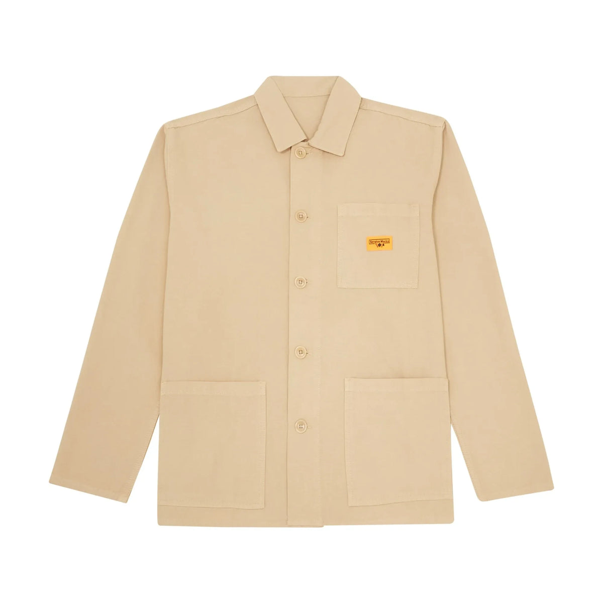 Service Works - Organic Cotton Coverall Jacket | Beige