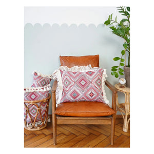 Moi Mili - Bohemian Pillow | Red