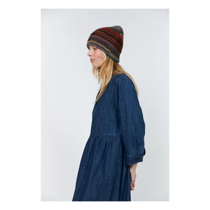 Lollys Laundry - Aliya Denim Cotton Dress | Navy