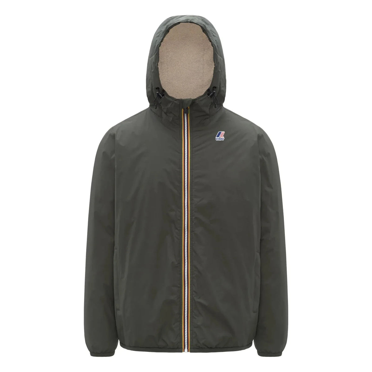 K-way - Le Vrai 4.0 Jacket by Claude Orsetto | Khaki