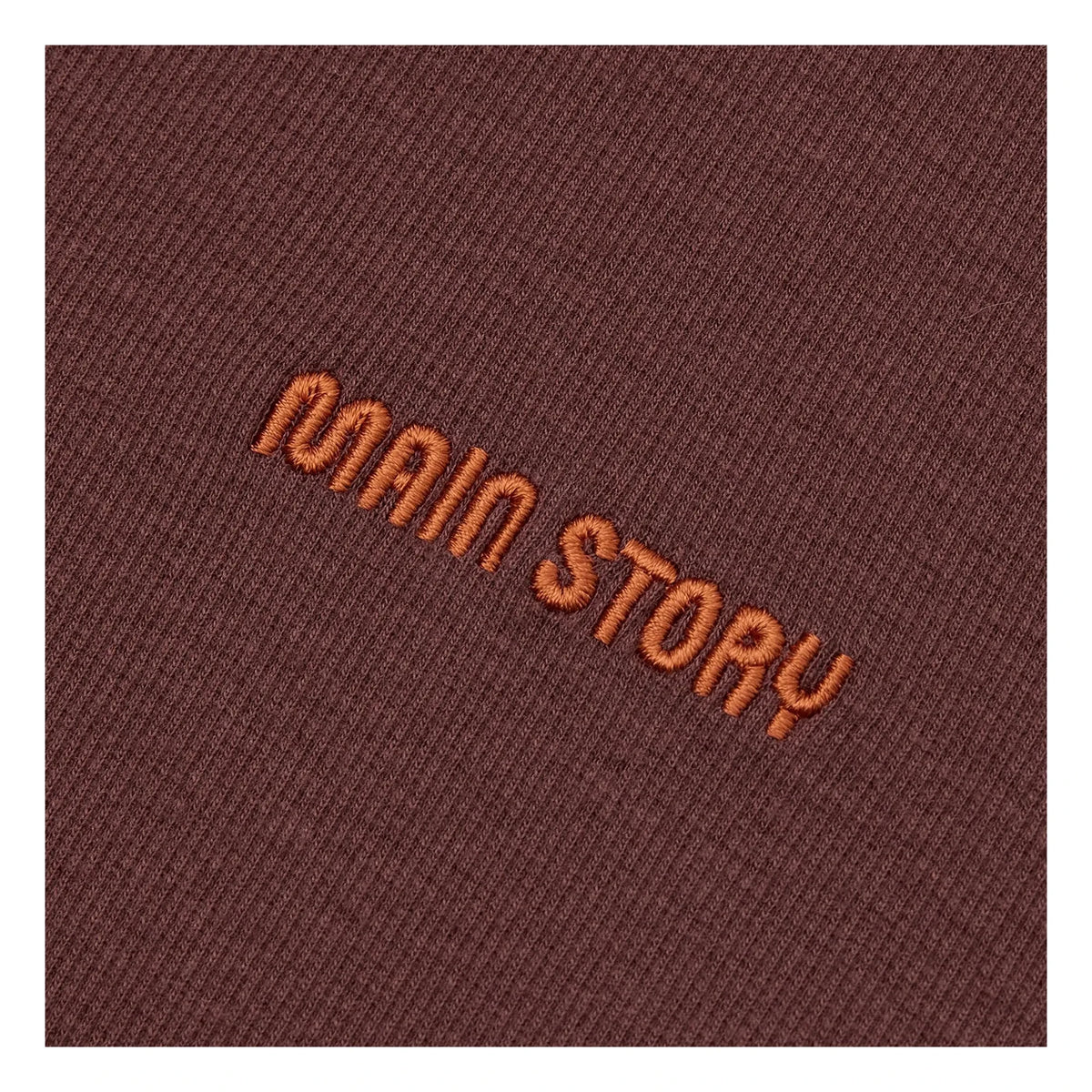 Main Story - Ribbed organic cotton turtlenecks | Burgundy