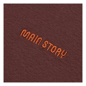 Main Story - Ribbed organic cotton turtlenecks | Burgundy