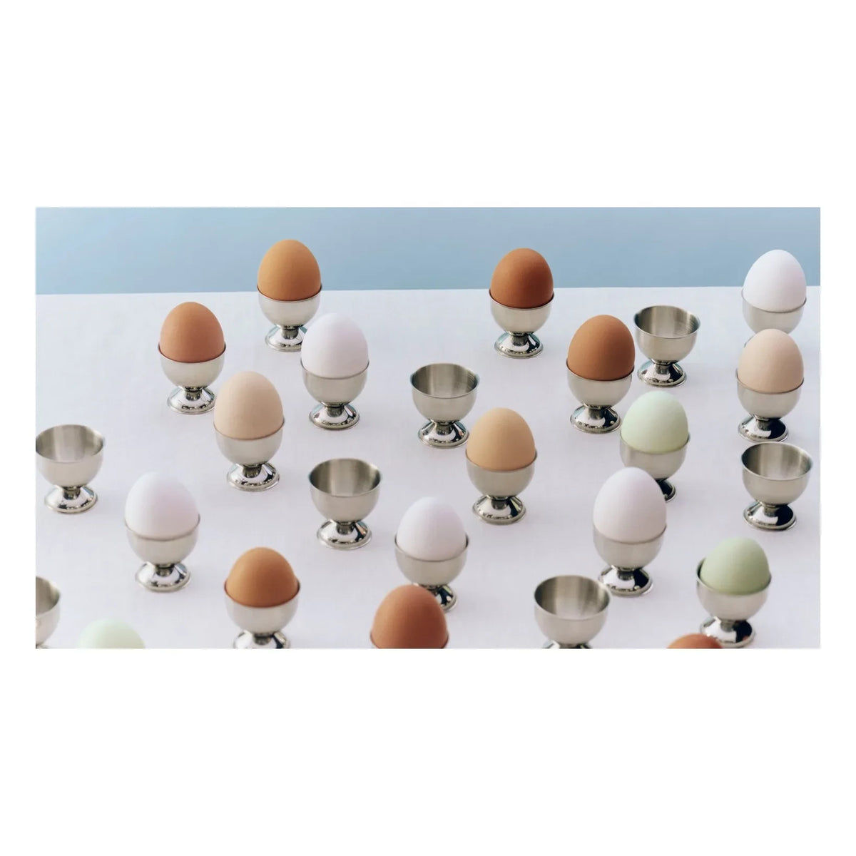 Hay - Essential Stainless Steel Egg Cup | Steel