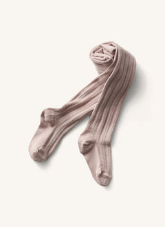 Soor Ploom - Pointelle Tights | Pale Pink