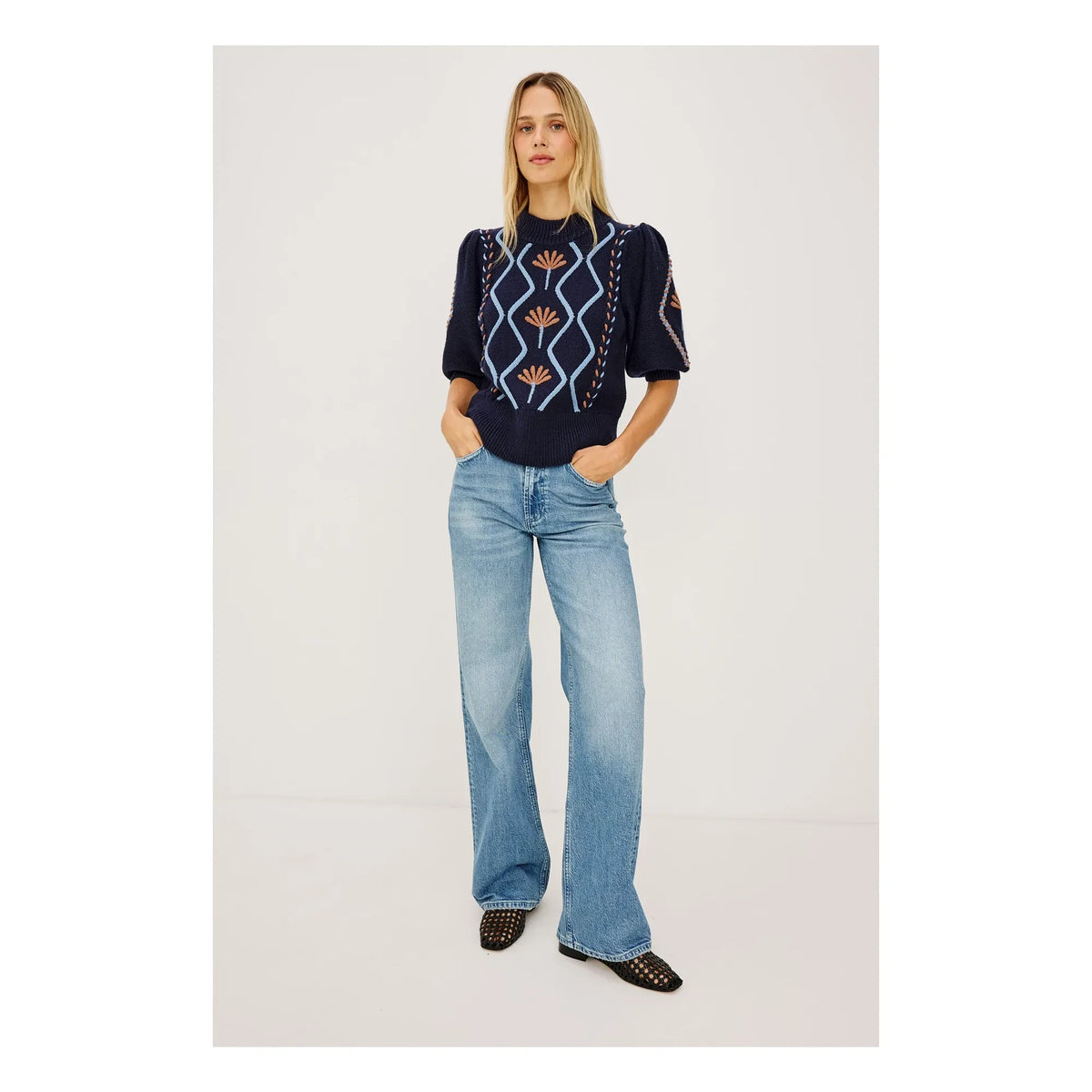 Rails - Addy Sweater | Dark Blue